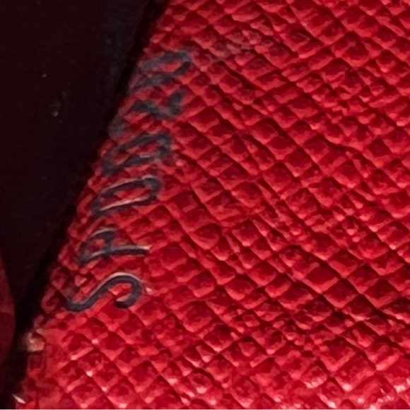 Louis Vuitton Red Epi Compact Wallet EUC - Picture 7 of 12